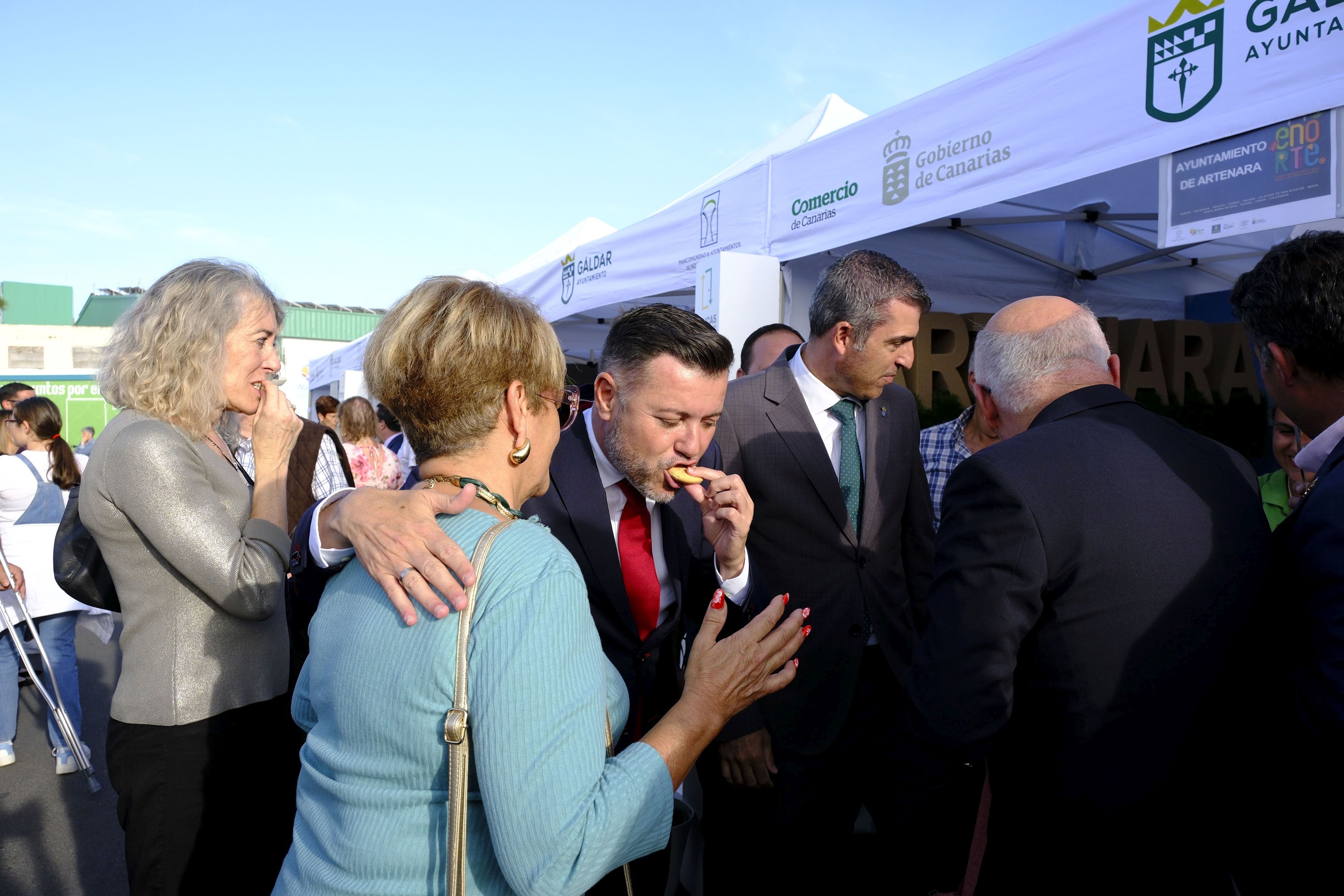 Inauguración de la feria Enorte en Gáldar