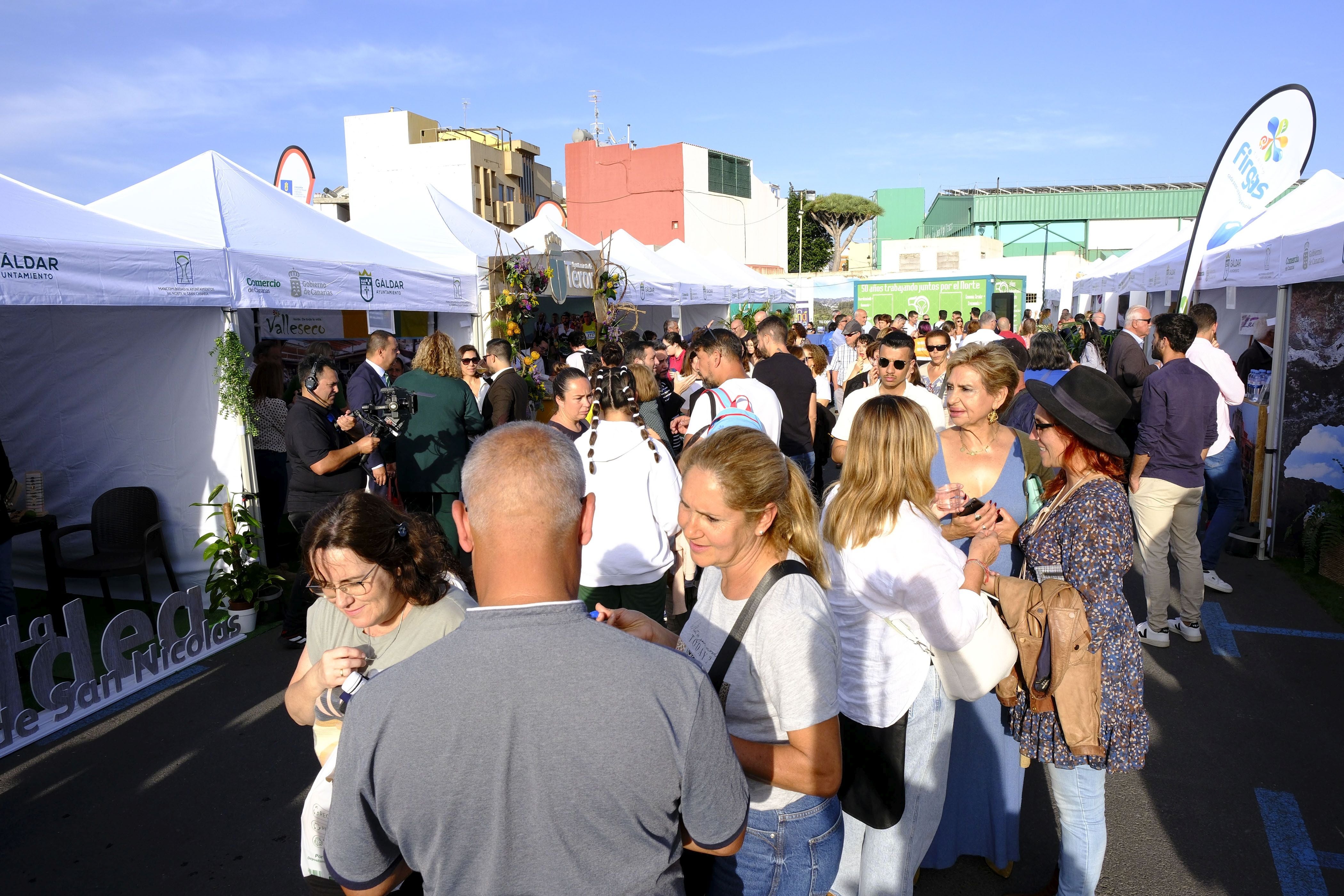 Inauguración de la feria Enorte en Gáldar