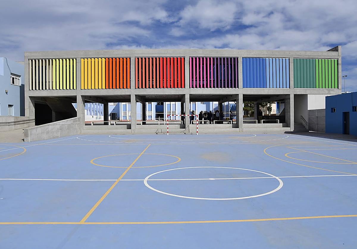 Imagen del colegio 20 de enero en Gran Canaria.