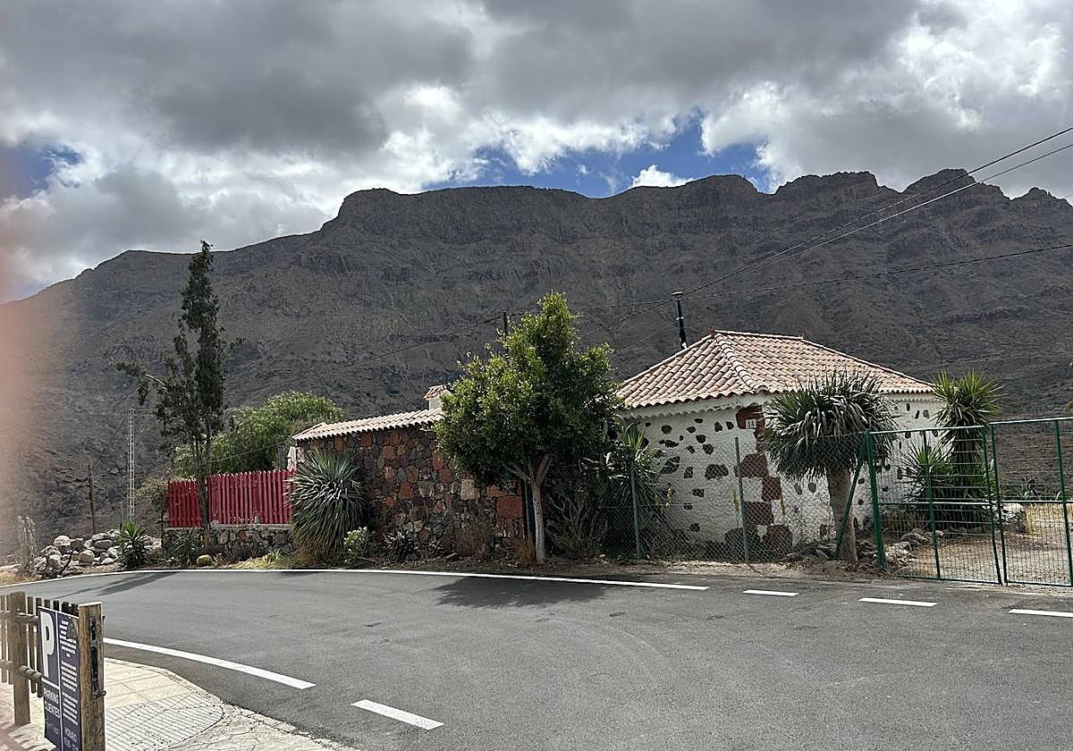 Casitas canarias vecinas de El Alpendre de Félix