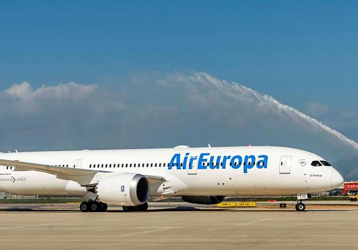 Avión de Air Europa.