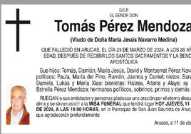 Tomás Pérez Mendoza
