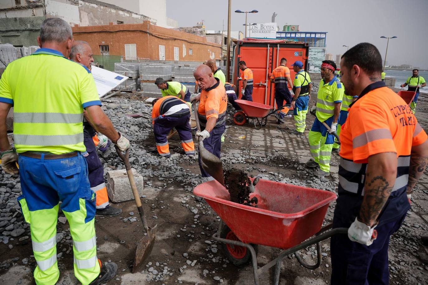 Así fueron recibidos los reyes en Las Palmas de Gran Canaria
