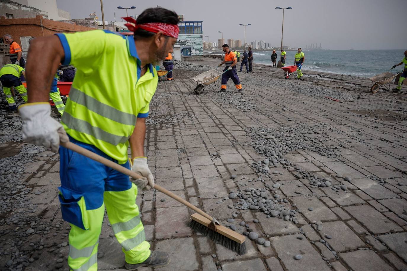 Así fueron recibidos los reyes en Las Palmas de Gran Canaria
