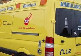 Herido grave en Tenerife tras volcar en el vehículo que circulaba