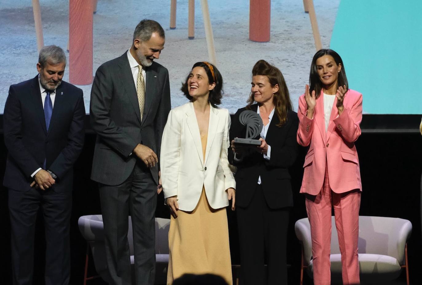 Los reyes presiden los Premios de Innovación y Diseño en Gran Canaria