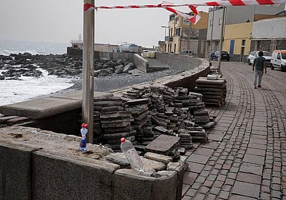 San Cristóbal se recompone después del oleaje