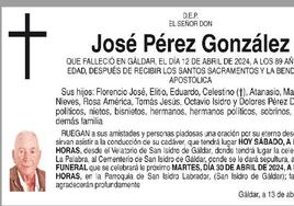 José Pérez Gonález