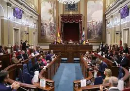 Imagen de archivo del Parlamento de Canarias.