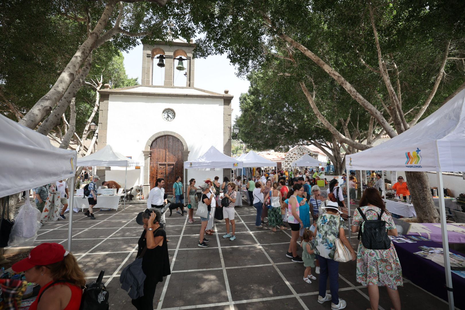 La feria de la mujer rural en Fataga, en imágenes