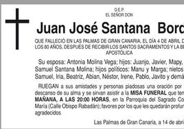 Juan José Santana Bordón