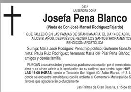 Josefa Pena Blanco