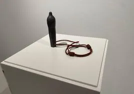 Una de las piezas que exhibe José Luis Luzardo en la muestra.