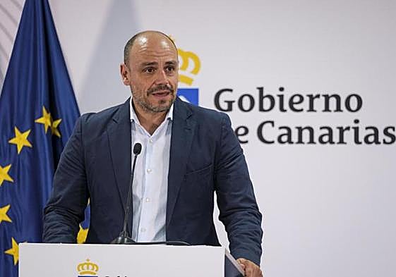 Alfonso Cabello, viceconsejero de Presidencia y portavoz del Gobierno.