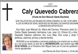 Caly Quevedo Cabrera