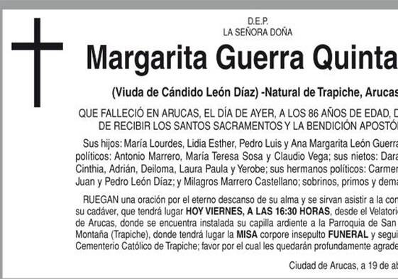 Margarita Guerra Quintana