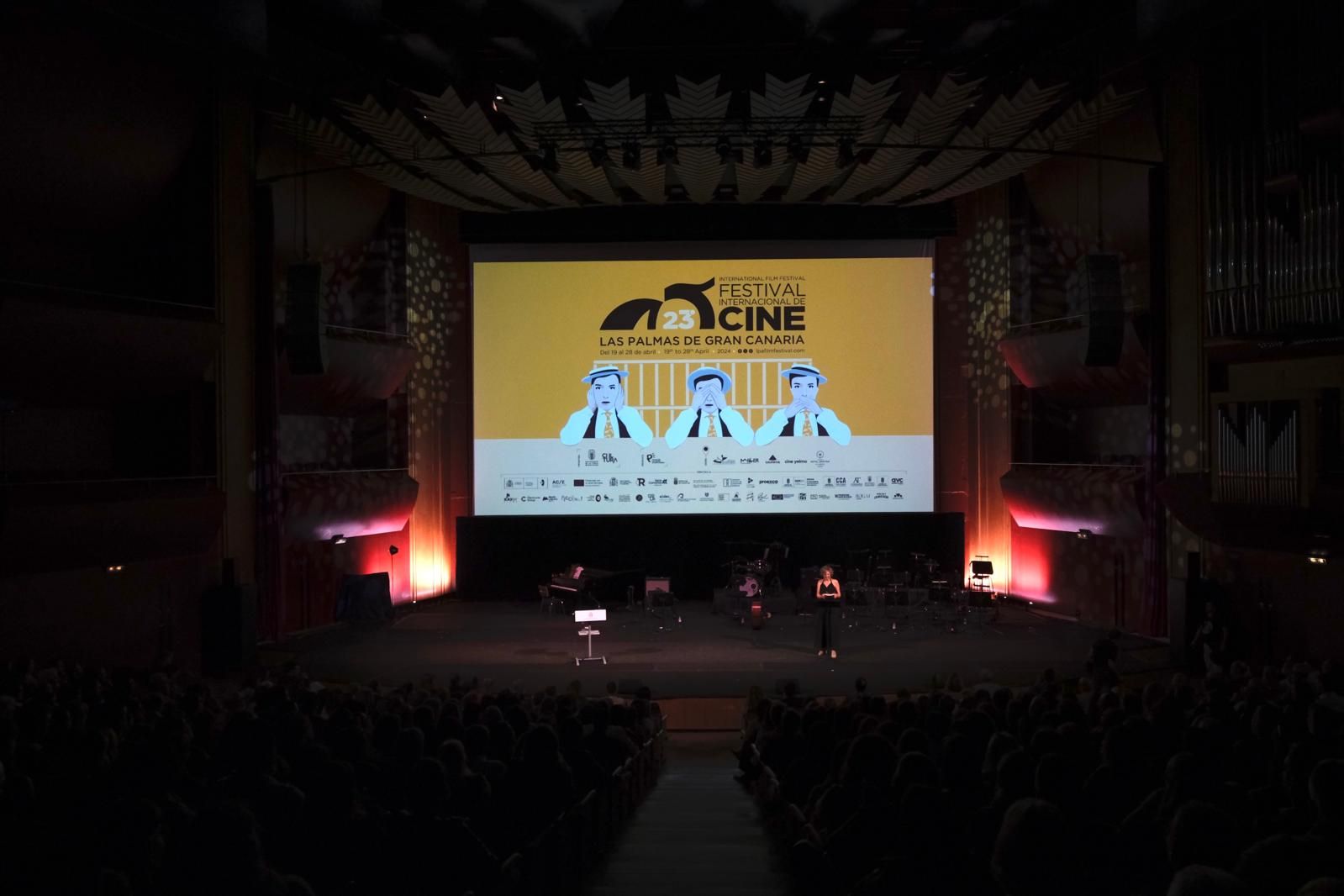 El acto de apertura del Festival Internacional de cine de Las Palmas de Gran Canaria, en imágenes