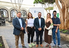 Momento de la presentación.