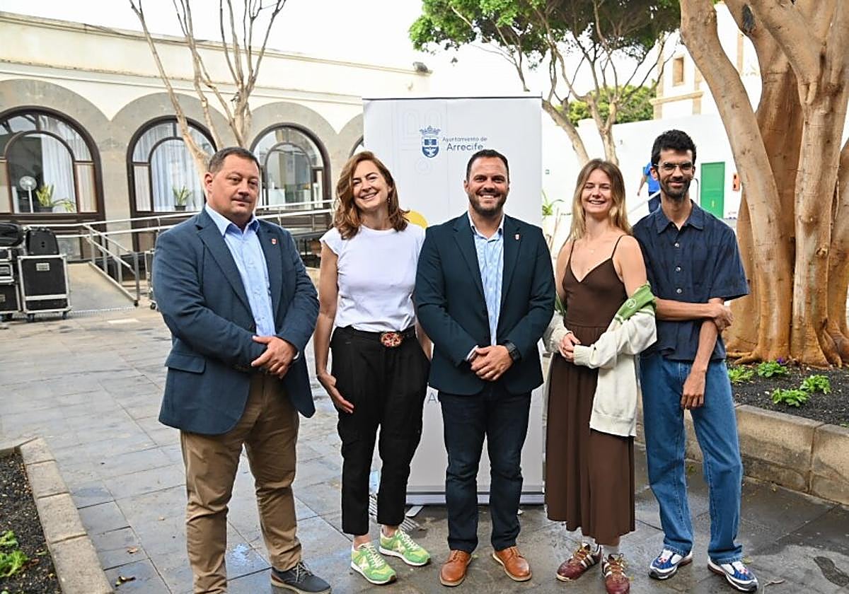 Momento de la presentación.