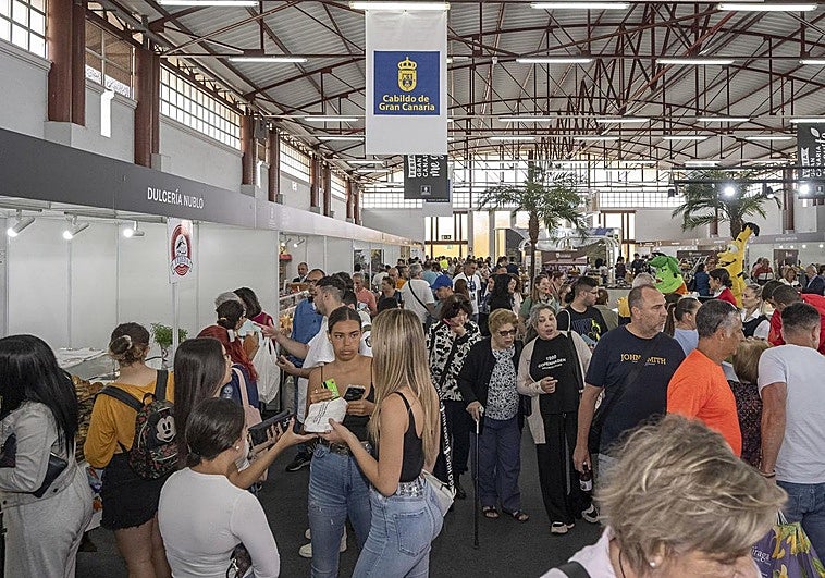 La primera jornada de la feria Gran Canaria Me Gusta registró una alta participación.