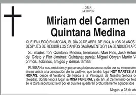 Miriam del Carmen Quintana Medina