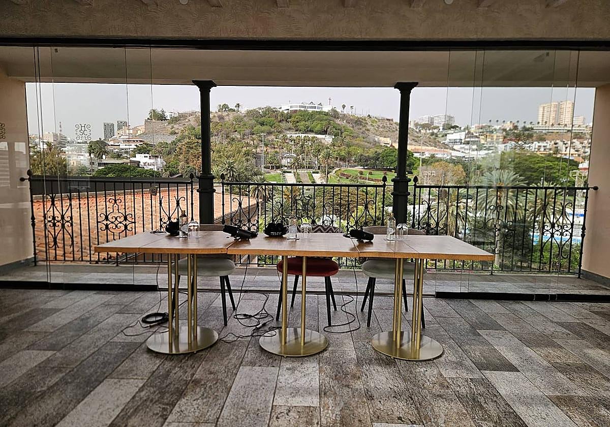 Espacio donde se graba el podscat.