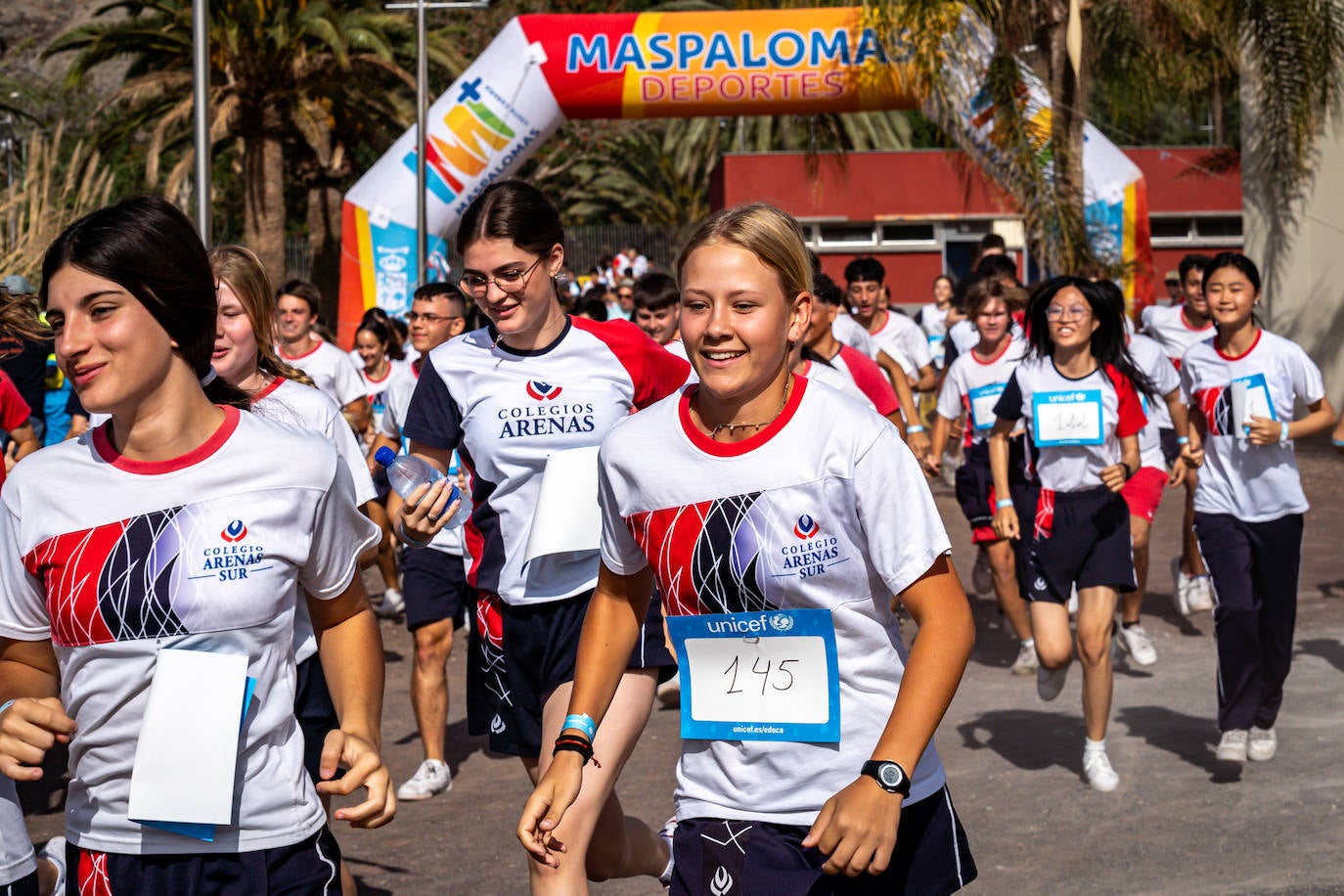 Sprint solidario: El Colegio Arenas Sur y Arenas Almas celebran su XIII Carrera Solidaria