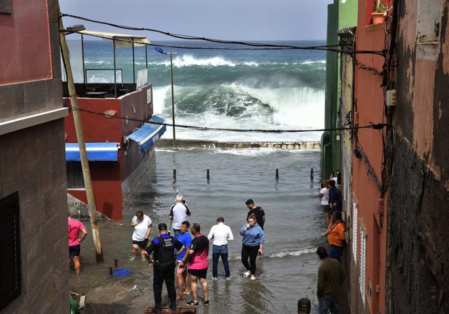 Imagen de las inundaciones.