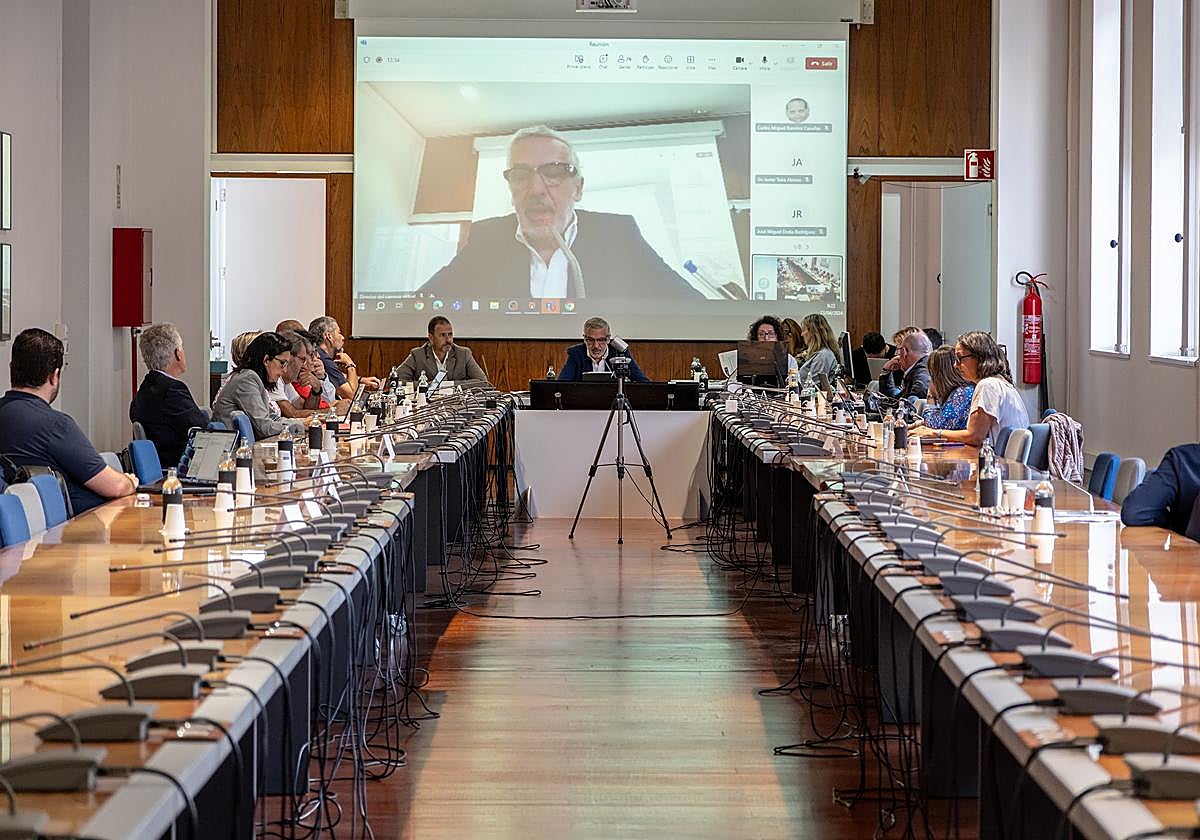Imagen del Consejo de Gobierno de la ULPGC.