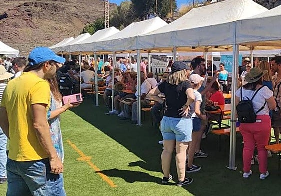 Un momento de la edición anterior de Agrotasarte.