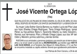 José Vicente Ortega López