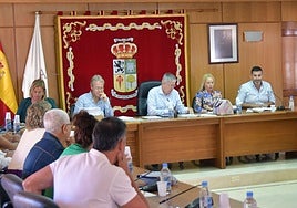 Un momento de la sesión de este jueves.