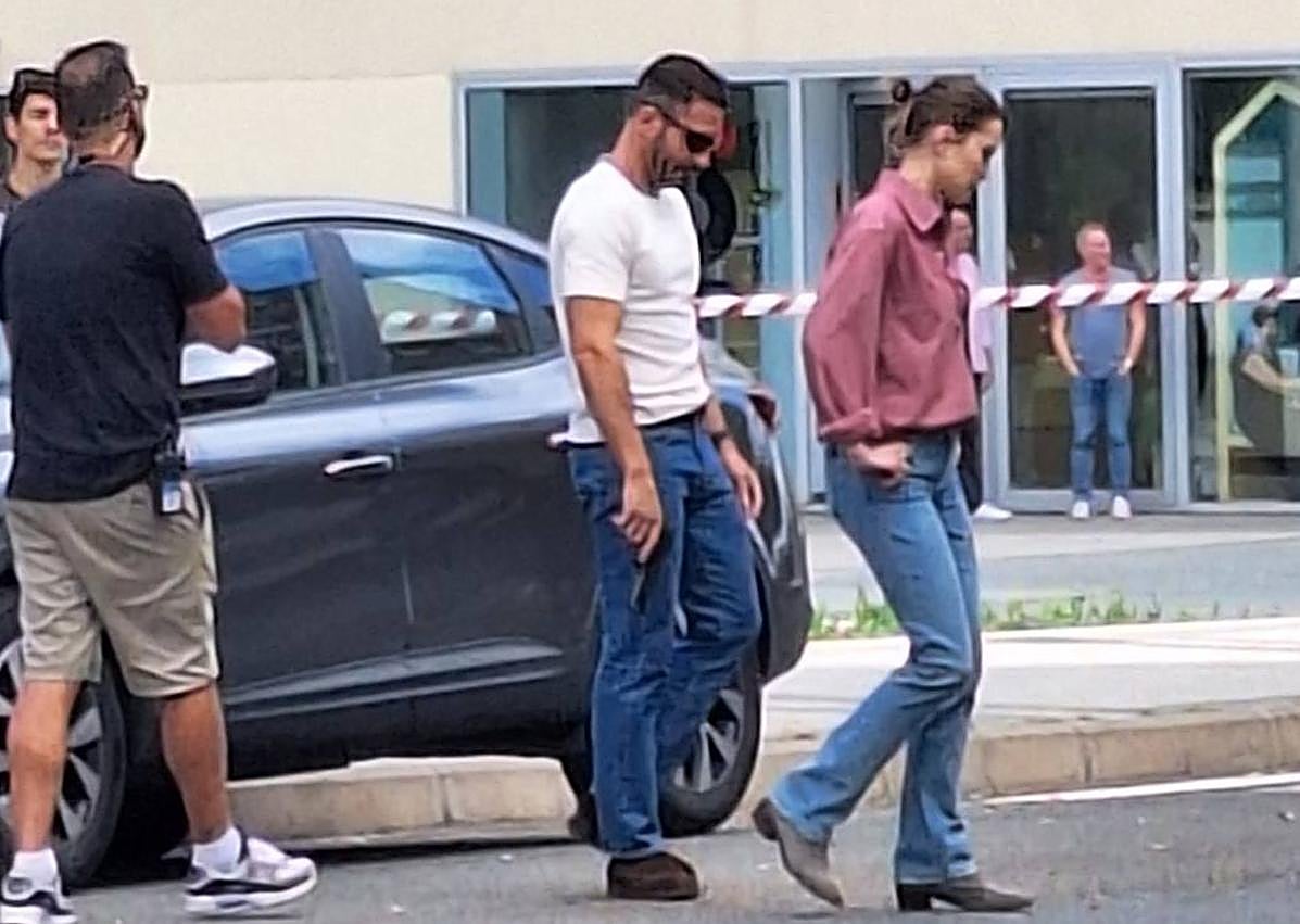 Imagen secundaria 1 - Miguel Ángel Silvestre, de rodaje en La Minilla