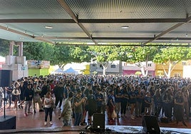 Los estudiantes de Secundaria compartieron actividades deportivas, lúdicas y culturales.