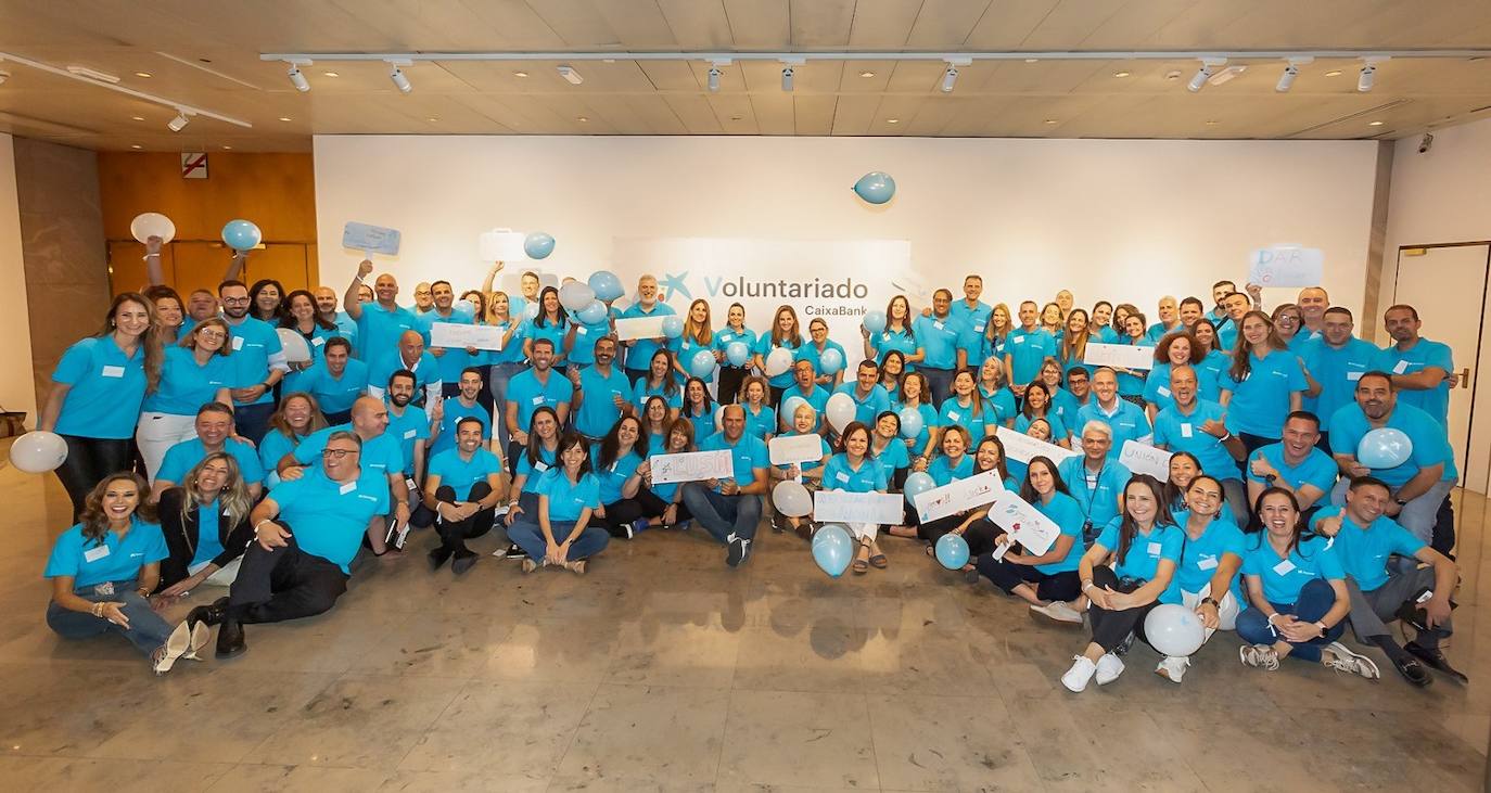 CaixaBank reconoce a los más de 400 voluntarios canarios que participaron en 600 actividades solidarias en las islas en 2023