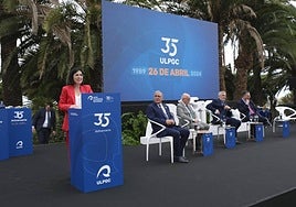 Honores en el 35 aniversario de la ULPGC