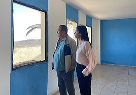 Miguel Ángel Jiménez y Aroa Revelo, el Albergue de La Santa.