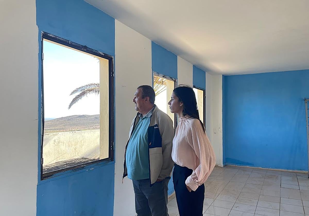 Miguel Ángel Jiménez y Aroa Revelo, el Albergue de La Santa.