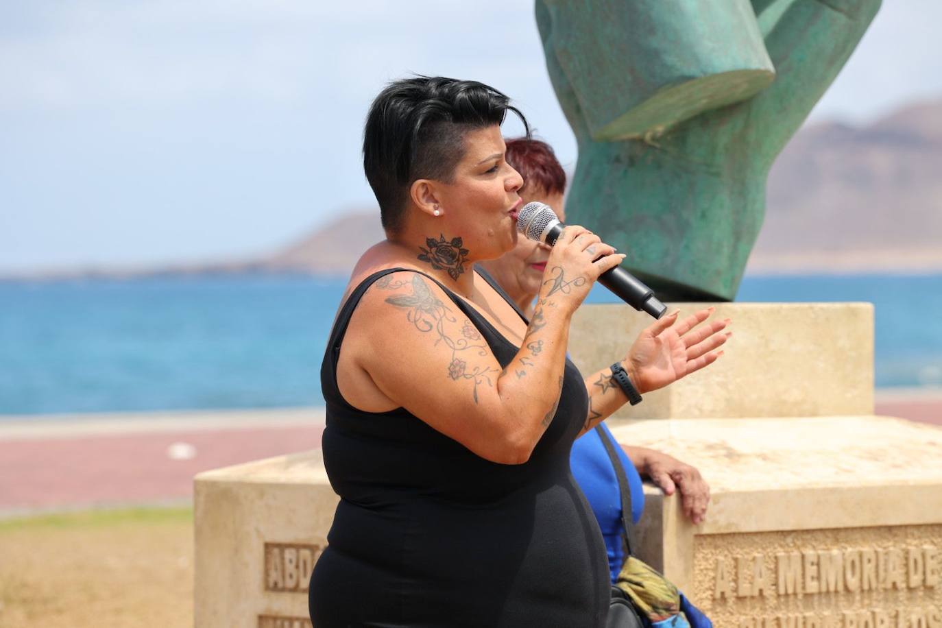 Homenaje a los fallecidos en la tragedia de El Rincón