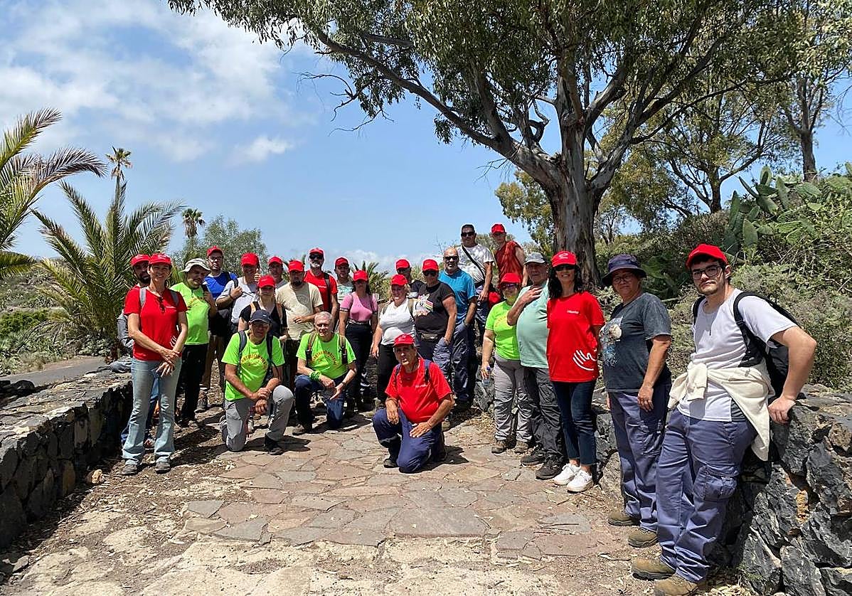 Continúa la rehabilitación medioambiental de Las Mesas, con la Fundación Cepsa