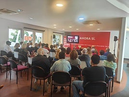 El PSOE canario muestra su apoyo a Sánchez desde la capital grancanaria