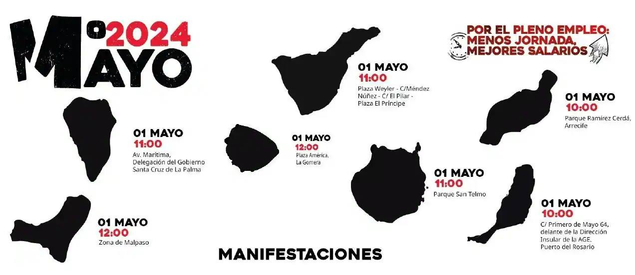 Conozca las citas del 1M en las islas.