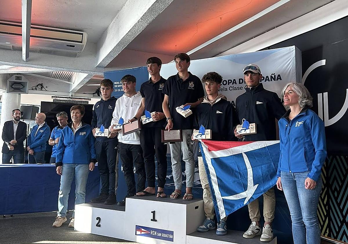 Padrón y Mesa, en lo más alto del podio.