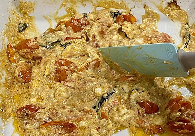 Vamos mezclando hasta obtener una crema