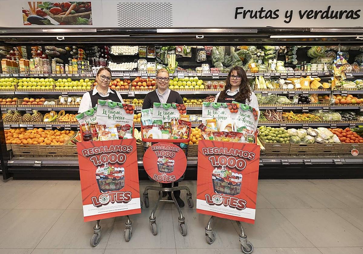 SPAR contribuye con el ahorro de las familias grancanarias regalando 1.000 lotes de productos