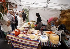 Imagen archivo de la edición 2023 de la Fiesta del Queso en Montaña Alta.