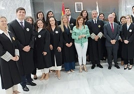 La jura de letrados de la Administración de Justicia, en imágenes