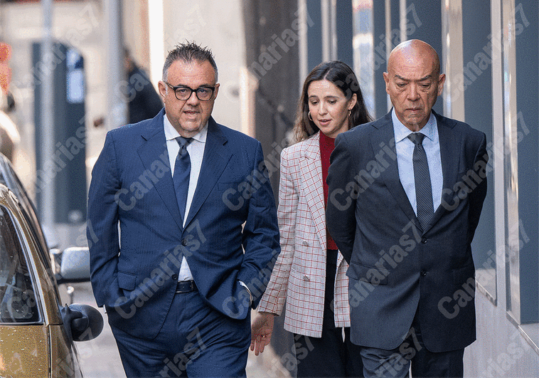 Domínguez a su llegada a la Fiscalía Europea.