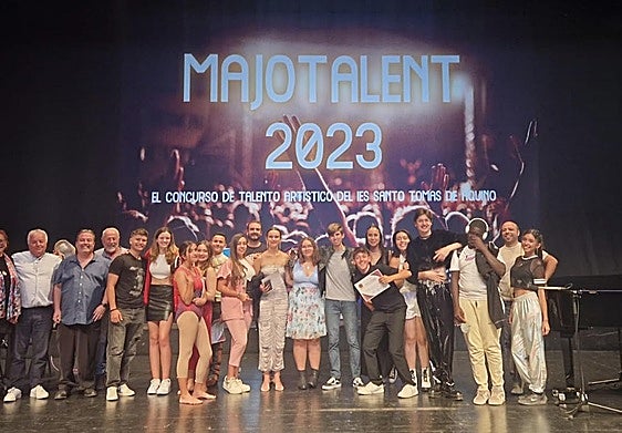 Ganadores y participantes del Majotalent 2023.