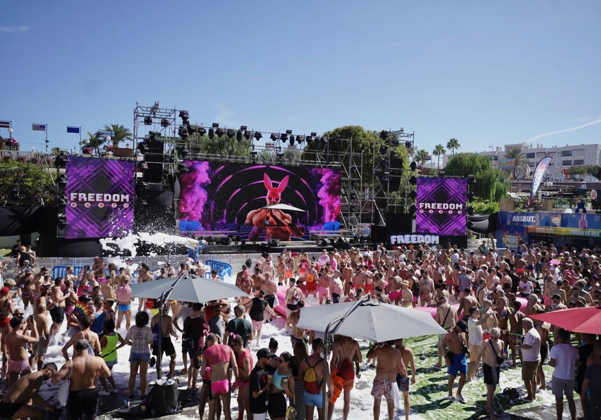 &#039;Pool Party&#039; en el Maspalomas Pride 2024